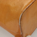 LOUIS VUITTON Monogram Vernis Houston Bag Marshmallow Pink M91302 LV Auth 131602-9