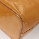 LOUIS VUITTON Monogram Vernis Houston Bag Marshmallow Pink M91302 LV Auth 131602-16