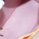 LOUIS VUITTON Monogram Vernis Houston Bag Marshmallow Pink M91302 LV Auth 131602-10