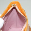 LOUIS VUITTON Monogram Vernis Houston Bag Marshmallow Pink M91302 LV Auth 131602-19