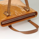 LOUIS VUITTON Monogram Vernis Houston Bag Marshmallow Pink M91302 LV Auth 131602-6