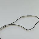 FENDI Zucca Canvas Shoulder Bag White Gold Auth 131612-9