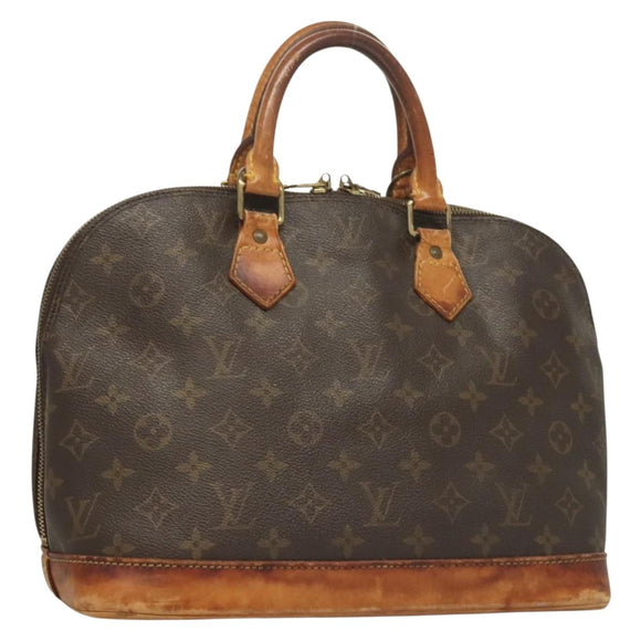 LOUIS VUITTON Monogram Alma Hand Bag M51130 LV Auth 131615