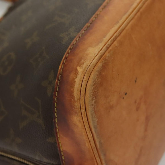 LOUIS VUITTON Monogram Alma Hand Bag M51130 LV Auth 131615