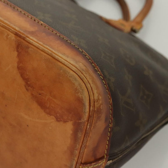 LOUIS VUITTON Monogram Alma Hand Bag M51130 LV Auth 131615