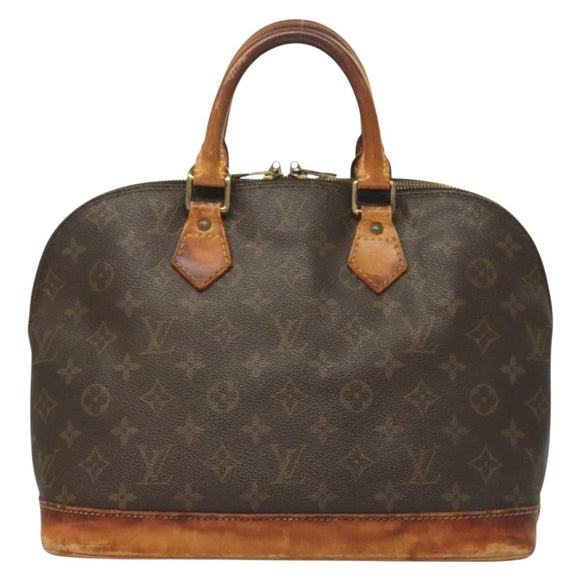 LOUIS VUITTON Monogram Alma Hand Bag M51130 LV Auth 131615
