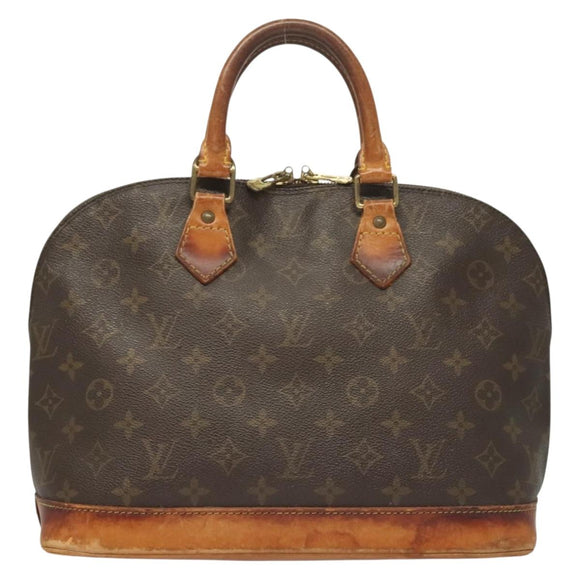 LOUIS VUITTON Monogram Alma Hand Bag M51130 LV Auth 131615