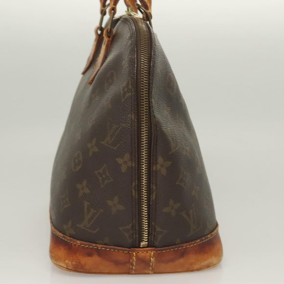 LOUIS VUITTON Monogram Alma Hand Bag M51130 LV Auth 131615