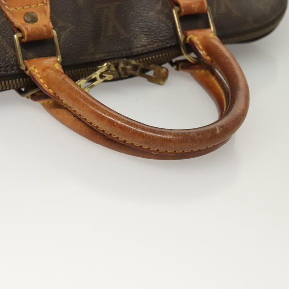 LOUIS VUITTON Monogram Alma Hand Bag M51130 LV Auth 131615