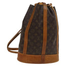 LOUIS VUITTON Monogram Randonnee PM Shoulder Bag M42243 LV Auth 131620-1