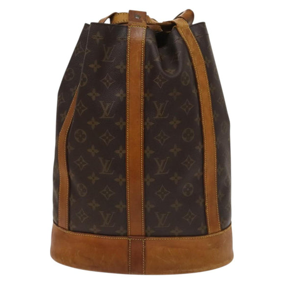 LOUIS VUITTON Monogram Randonnee PM Shoulder Bag M42243 LV Auth 131620