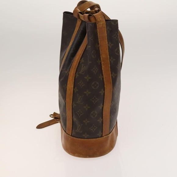 LOUIS VUITTON Monogram Randonnee PM Shoulder Bag M42243 LV Auth 131620