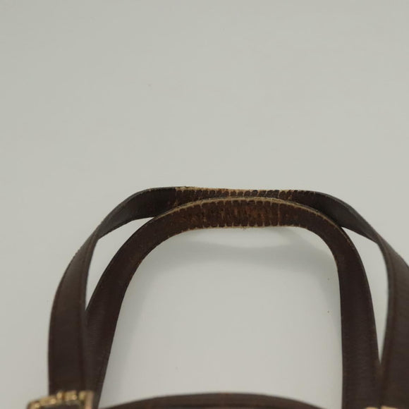 LOUIS VUITTON Damier Ebene Marais Schoudertas N42240 LV Auth 131621