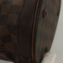 LOUIS VUITTON Damier Ebene Marais Schoudertas N42240 LV Auth 131621-10