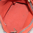 LOUIS VUITTON Damier Ebene Marais Schoudertas N42240 LV Auth 131621-11