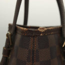 LOUIS VUITTON Damier Ebene Marais Schoudertas N42240 LV Auth 131621-4