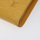 LOUIS VUITTON Epi Pochette Accessoires Pouch Yellow M52989 LV Auth 131625-10