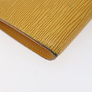 LOUIS VUITTON Epi Pochette Accessoires Pouch Yellow M52989 LV Auth 131625-15