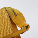 LOUIS VUITTON Epi Pochette Accessoires Pouch Yellow M52989 LV Auth 131625-9