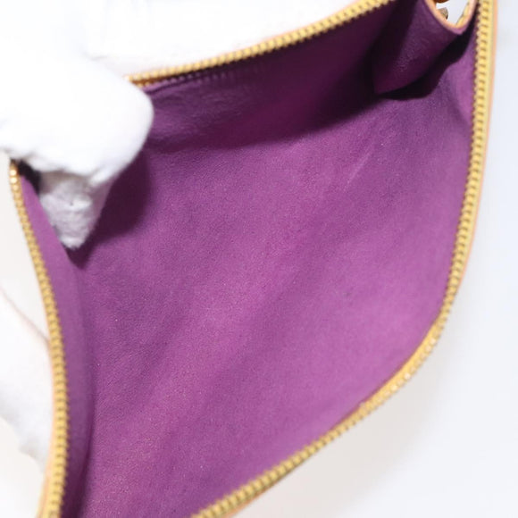 LOUIS VUITTON Epi Pochette Accessoires Pouch Yellow M52989 LV Auth 131625