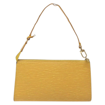 LOUIS VUITTON Epi Pochette Accessoires Pouch Yellow M52989 LV Auth 131625 - 0