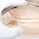 CHANEL Matelasse Chain Shoulder Bag Lamb Skin Beige CC Auth 131632-21