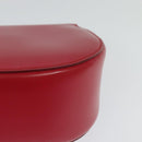 Salvatore Ferragamo Vala Shoulder Bag Leather Red Gold Auth 131636-16