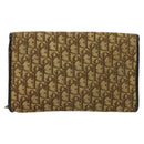 Christian Dior Trotter Canvas Chain Shoulder Bag Brown Auth 131653-3