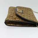 Christian Dior Trotter Canvas Chain Shoulder Bag Brown Auth 131653-5