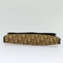 Christian Dior Trotter Canvas Chain Shoulder Bag Brown Auth 131653-9