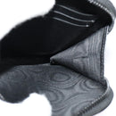 Christian Dior Chain Shoulder Bag Leather Black Auth 131654-16