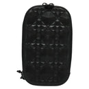 Christian Dior Chain Shoulder Bag Leather Black Auth 131654-13