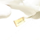 CHANEL Sports Matelasse Hand Bag Canvas White Silver CC Auth 131670-21