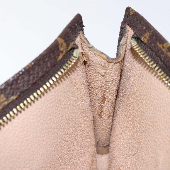 LOUIS VUITTON Monogram Bucket PM Accessory Pouch LV Auth 131680