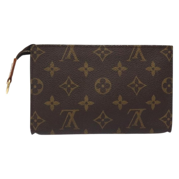 LOUIS VUITTON Monogram Bucket PM Accessory Pouch LV Auth 131680