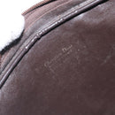Christian Dior Trotter Canvas Shoulder Bag Brown Auth 131685-11