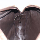 Christian Dior Trotter Canvas Shoulder Bag Brown Auth 131685-18