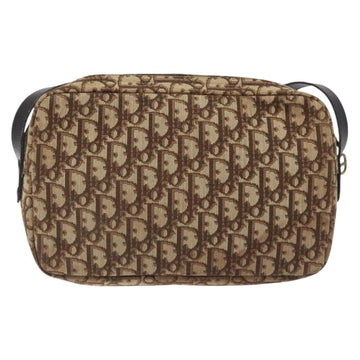 Christian Dior Trotter Canvas Shoulder Bag Brown Auth 131685 - 0