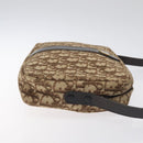 Christian Dior Trotter Canvas Shoulder Bag Brown Auth 131685-3