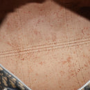 Christian Dior Trotter Canvas Boston Bag Navy Silver Auth 131687-14