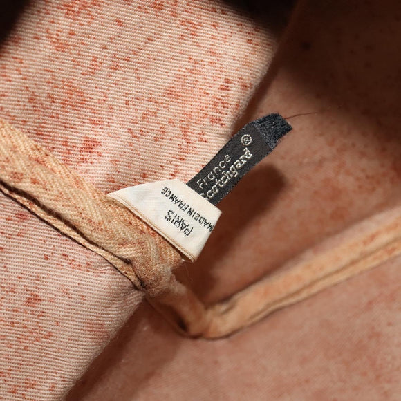 Christian Dior Trotter Canvas Boston Bag Navy Silver Auth 131687