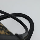 Christian Dior Trotter Canvas Boston Bag Navy Silver Auth 131687-8