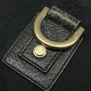 GUCCI GG Canvas Abbey Shoulder Bag Black Gold 131326 Auth 131688-9