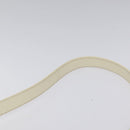 BURBERRY Nova Check Shoulder Bag Canvas Beige Silver Auth 131704-8