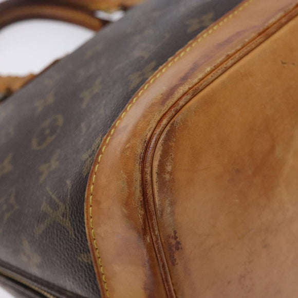 LOUIS VUITTON Monogram Alma Hand Bag M51130 LV Auth 131705