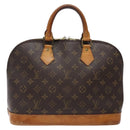 LOUIS VUITTON Monogram Alma Hand Bag M51130 LV Auth 131705-2