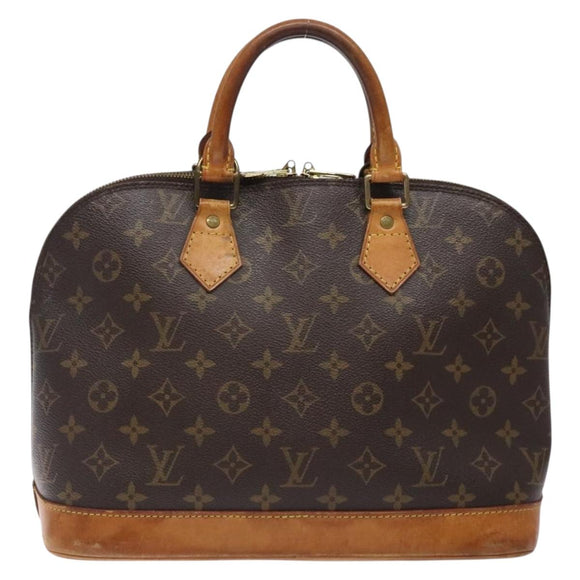 LOUIS VUITTON Monogram Alma Hand Bag M51130 LV Auth 131705