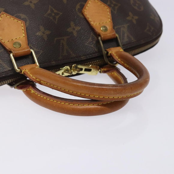 LOUIS VUITTON Monogram Alma Hand Bag M51130 LV Auth 131705