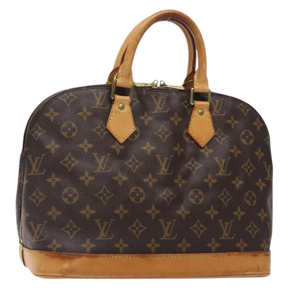 LOUIS VUITTON Monogram Alma Hand Bag M51130 LV Auth 131707