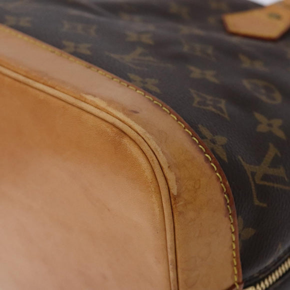 LOUIS VUITTON Monogram Alma Hand Bag M51130 LV Auth 131707